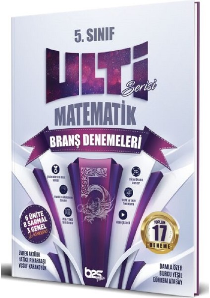 Bes yayınları 5. Sınıf Matematik Ulti Serisi Denemeleri