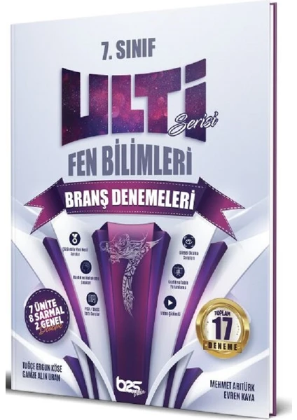 Bes yayınları 7. Sınıf Fen Bilimleri Ulti Serisi Denemeleri