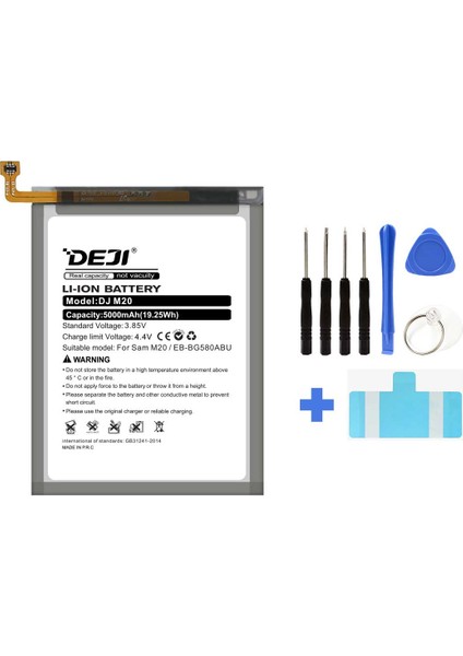 Samsung Galaxy M20 Uyumlu Mucize Batarya Eb-bg580abu
