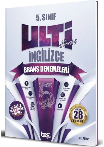 Bes yayınları 5. Sınıf Ingilizce Ulti Serisi Denemeleri