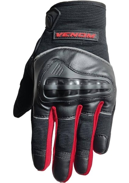 Eldiven Venom VN-905 Kırmızı Korumalı Yazlık