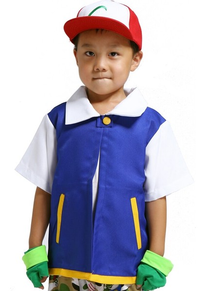Ash Pokemon Çocuk Kostümü
