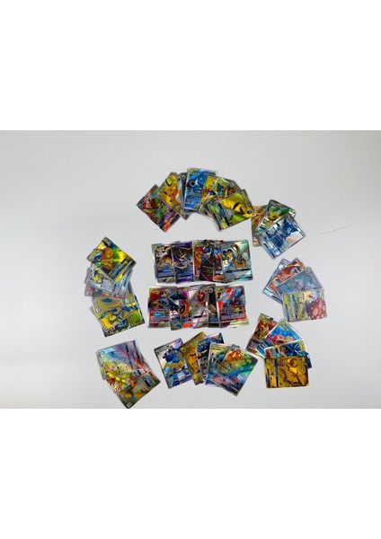 Pokemon Gx Oyun Kartı Özel Parlak Kart (50 Adet) modelleri