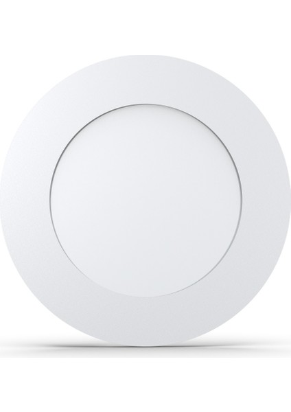Yuvarlak Slim LED Panel Armatür 15W Sıva Altı (6500K) 2 ADET indirimleri