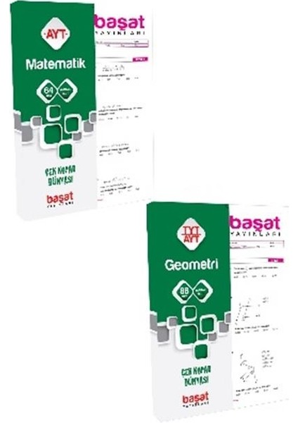 AYT Geometri-Matematik Çek Kopar Yaprak Test Seti
