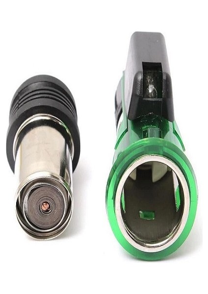 Komple Çakmak Soketli Slx-Dkş-Sıena (Yeşil / 3 Fişli)