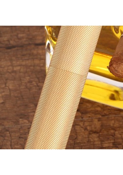 Metal Puro Tüp Durumda Seyahat Cep Tüp Puro Neme Kutusu Taşınabilir Açık Tutucu Puro Kılıfı Kavanoz Mini Zigarren Kutusu (Yurt Dışından) modelleri