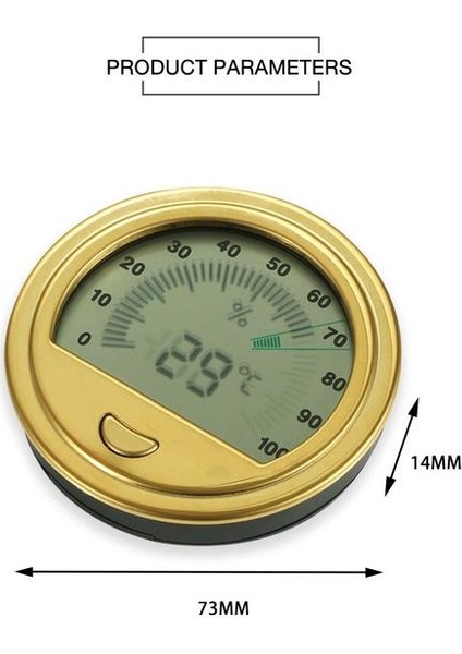 Elektronik Nemlik Higrometre Dijital Sıcaklık Nem Test Cihazı Puro Neme Için Doğru Mini Termo Higrometre (Yurt Dışından) fırsatları