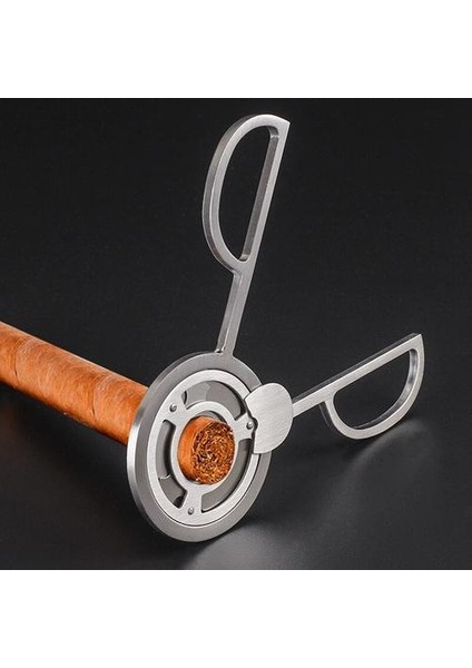 Üçlü 3 Bıçakları Paslanmaz Çelik Altın Kaplama Puro Kesici Cep Araçları Kesici Bıçak Küba Puro Makas (Yurt Dışından) fırsatları