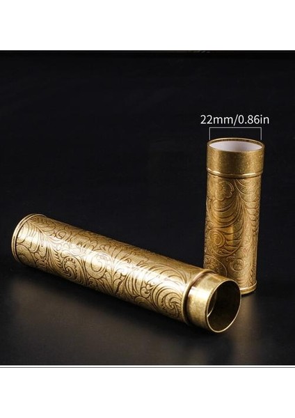 Taşınabilir Açık Neme Kutusu Tek Karbon Fiber Yüksek Puro Tüp Seyahat Neme Puro Çantası Kavanoz Sigara Aksesuarları (Yurt Dışından) modelleri