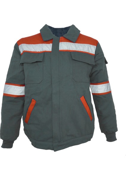 0638 7x7 Gabardin Kapitoneli İş Montu