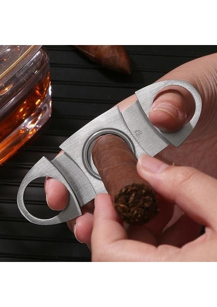 Tütün Kesme Giyotin Puro Kesici Makas Metal Puro Bıçağı Sigara Aksesuarları Cep Keskin Kesme Bıçağı (Yurt Dışından) modelleri