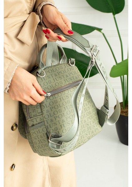 Yeni Sezon Kadın Sırt Çantası ve Omuz Çantası 2177-MN modelleri