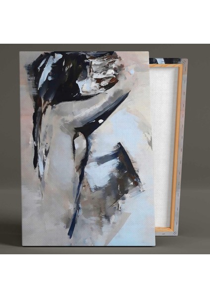 Birbirine Sarılan Çift Soyut Kanvas Tablo fiyatları