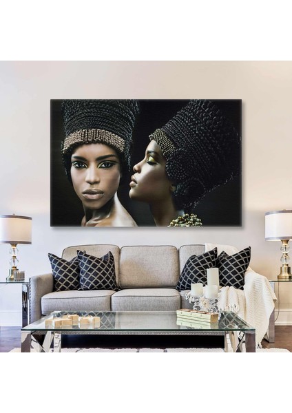 Mısır Firavunu Kleopatra Kanvas Tablo
