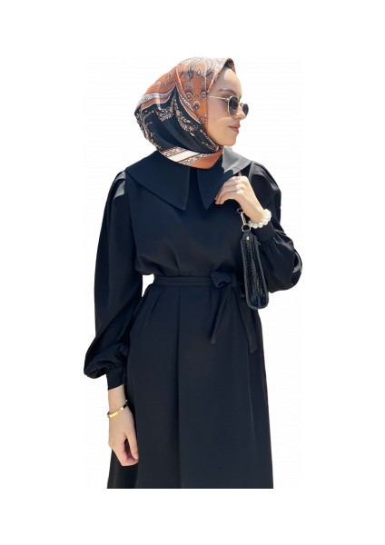 Krep Elbise Siyah (140 Cm) fiyatları