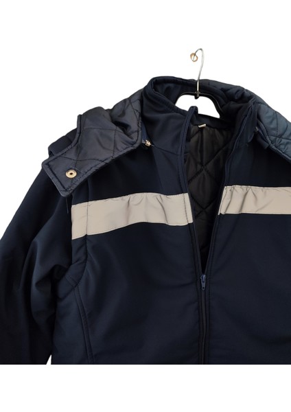 Lacivert Softshell Reflektörlü Iş Montu fiyatları