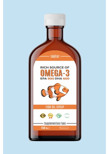 Omega-3 Zengini Balık Yağı Şurup