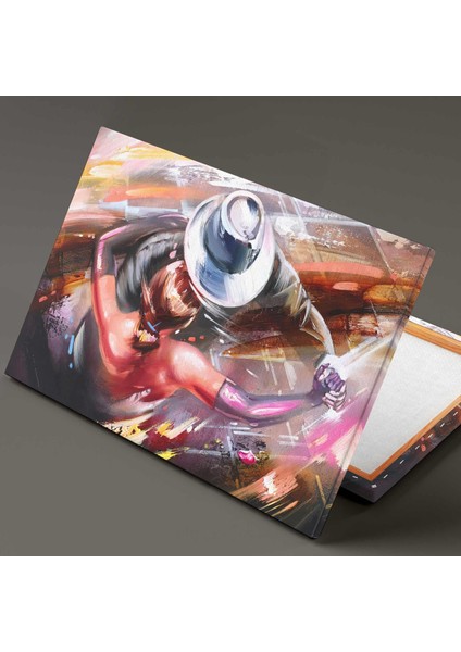 Dans Eden Çift Kuş Bakışı Kanvas Tablo fiyatları