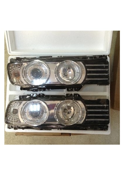 Bmw E34 Panjurlu Angelli Mercekli Far L-R Takımı