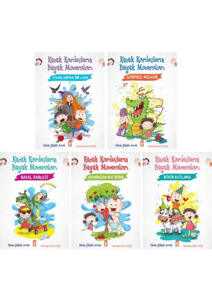 Küçük Kardeşlerin Büyük Maceraları 5 Kitap Set