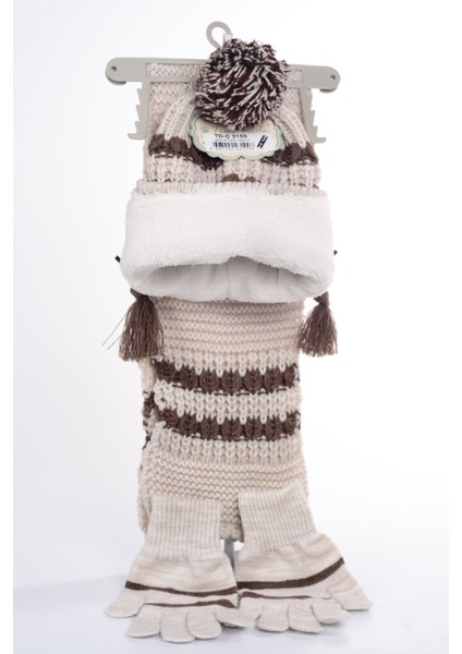 4-8 Yaş 3'lu Cocuk Atkı Bere Eldiven Set fiyatları