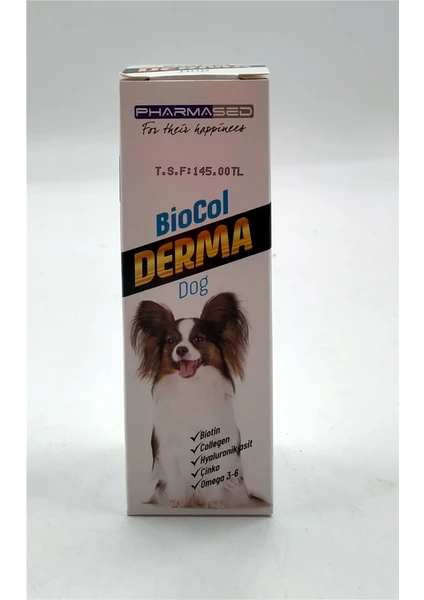 Biocol Köpekler Için Tüy Sağlığı ve Dökülmesi Için Vitamin Takviyesi 50 ml