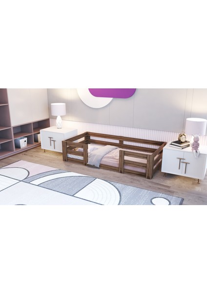 Holly Çırağan Montessori Çocuk Karyolası