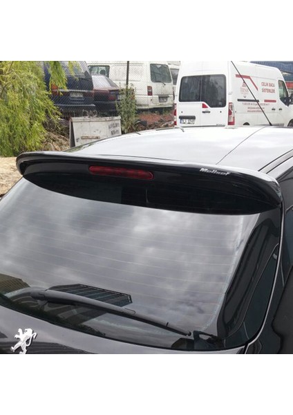 (Boyasız) Peugeot 206 Cam Üstü Spoiler 1998-2010 Arasına Uyumludur modelleri