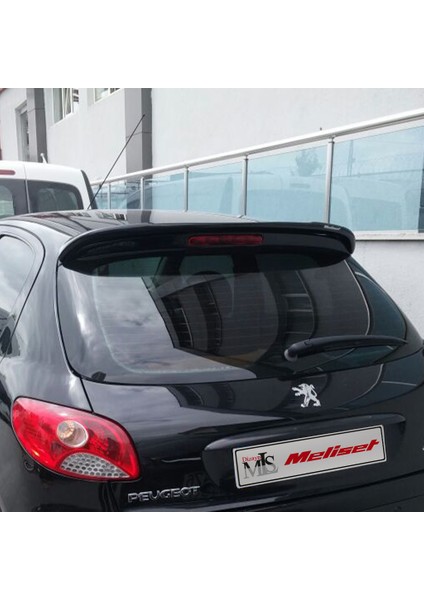 (Boyasız) Peugeot 206 Cam Üstü Spoiler 1998-2010 Arasına Uyumludur fırsatları