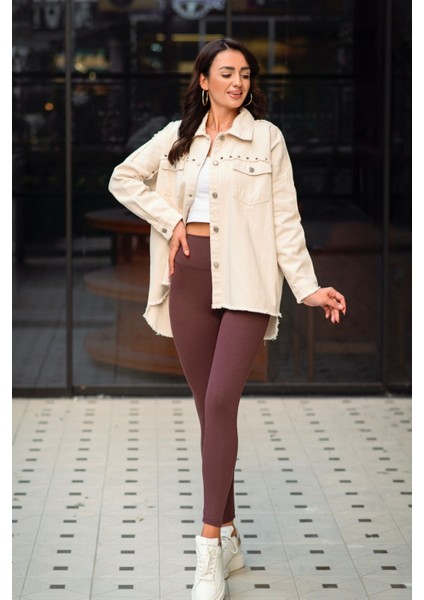 Yüksek Bel Fitilli Tayt fırsatları