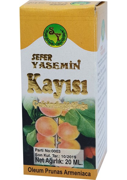 Kayısı Çekirdeği Yağı 20 ml