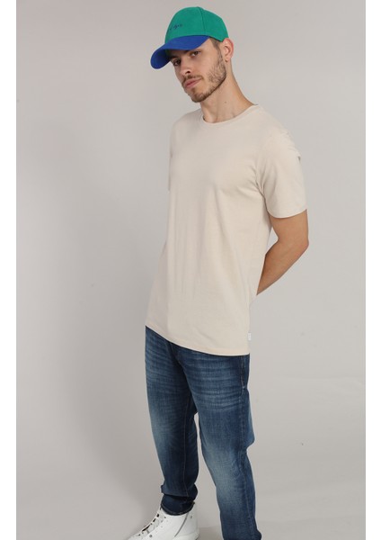 Jack & Jones Bisiklet Yaka Basic Tişört-Organic