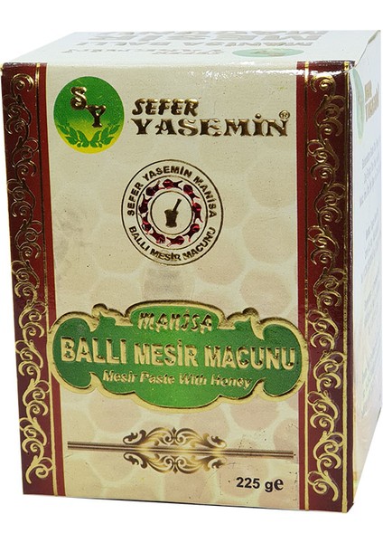 Manisa Ballı Mesir Macunu 225 Gr.