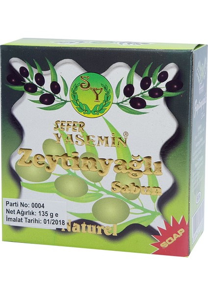 Zeytinyağlı Sabun 135 Gr