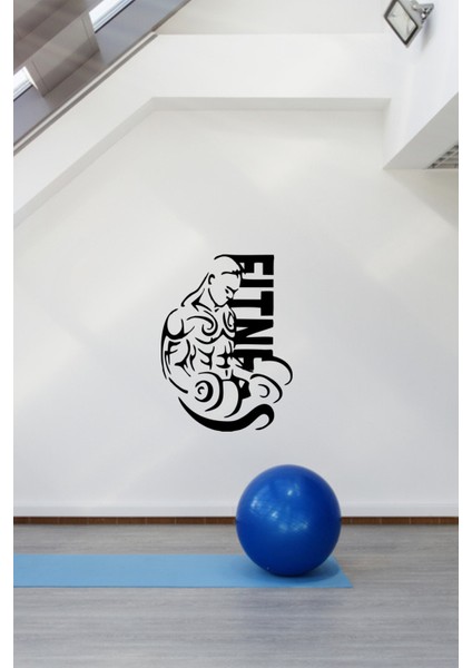 Spor Salonu Sticker, Fitness Çıkartması - Spor Salonu Dekoru,spor Çıkartması,fitness Dekoru