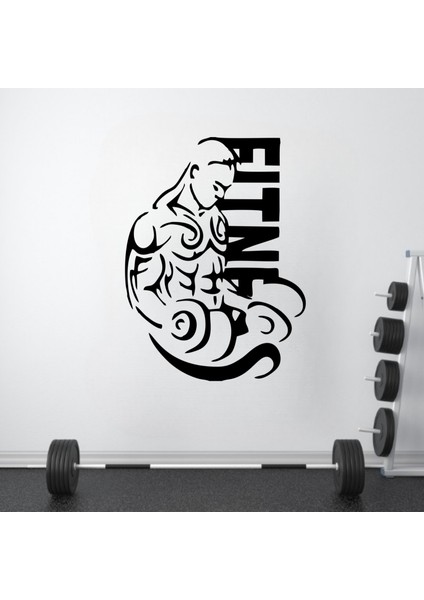 Spor Salonu Sticker, Fitness Çıkartması - Spor Salonu Dekoru,spor Çıkartması,fitness Dekoru fiyatları