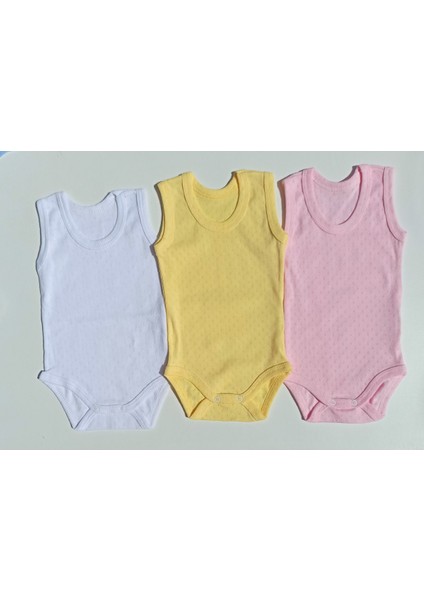 Jakarlı Klimalı Askılı Çıtçıtlı Badi 3 Lü Paket