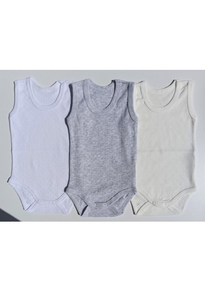 Jakarlı Klimalı Askılı Çıtçıtlı Badi 3 Lü Paket