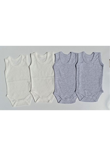 Jakarlı Klimalı Askılı Çıtçıtlı Badi 4 Lü Paket