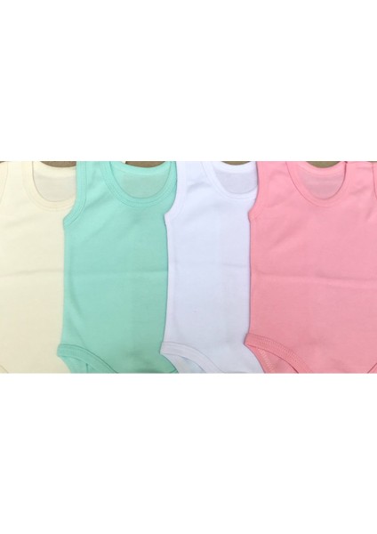 Çıtçıtlı Badi Askılı (4 Lü Paket) Krem,yeşil,beyaz,pembe fiyatları