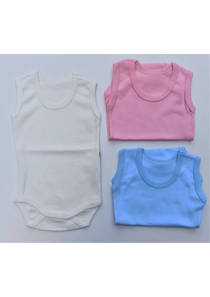 3 Lü Paket Askılı Çıtçıtlı Badi