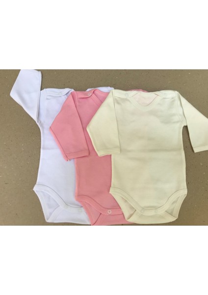 Çıtçıtlı Badi Uzun Kol (3 Lü Paket)