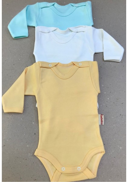 Çıtçıtlı Badi Uzun Kol (3 Lü Paket) fiyatları