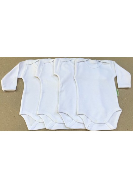 Çıtçıtlı Badi Uzun Kol (4 Lü Paket)