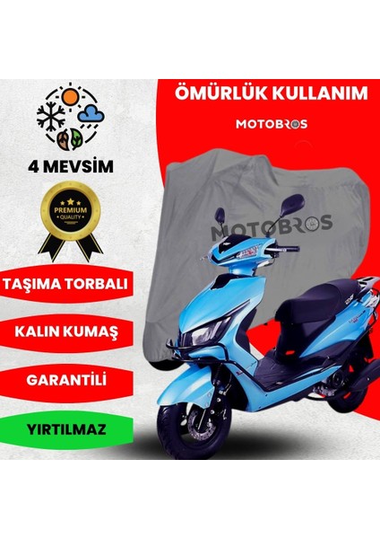 Rks Blazer 125 Motosiklet Branda (En Kalın) Kumaş Ömürlük Kullanım
