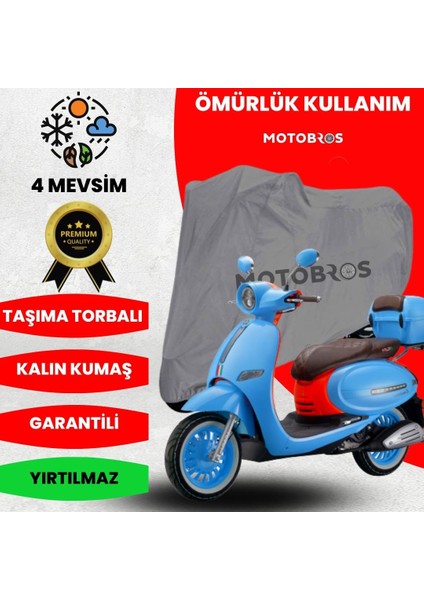 Arora Cappucino 125 Motosiklet Branda (En Kalın) Kumaş Ömürlük Kullanım