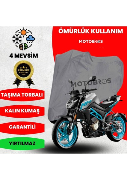 Cf 250 Nk Motosiklet Branda (En Kalın) Kumaş Ömürlük Kullanım