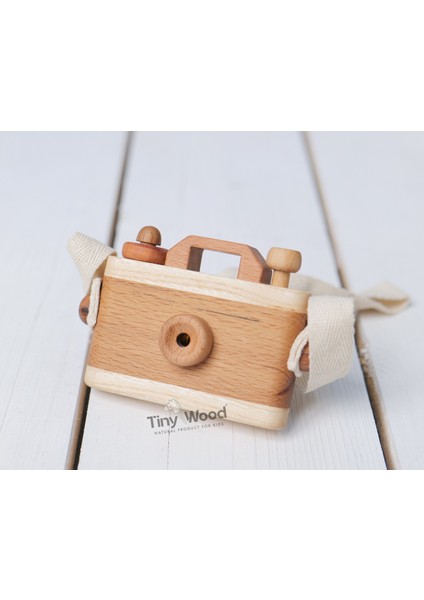 Ahşap Retro Fotoğraf Makinesi El Yapımı fırsatları