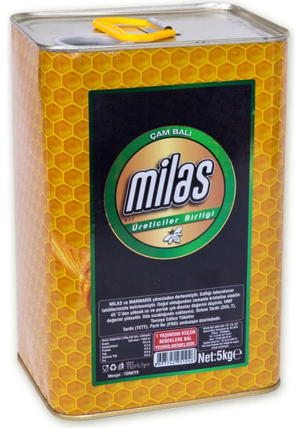 Milas Üreticiler Birliği Çam Balı 5 kg